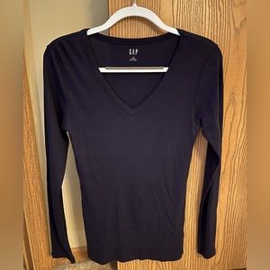 GAP Navy Long Sleeve Top